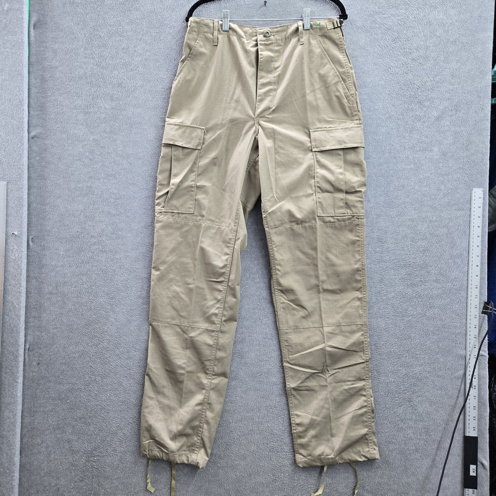 Propper Men Pants S/L Brown Cargo Ripstop BDU Trouser Button Fly 33"‎ NWT